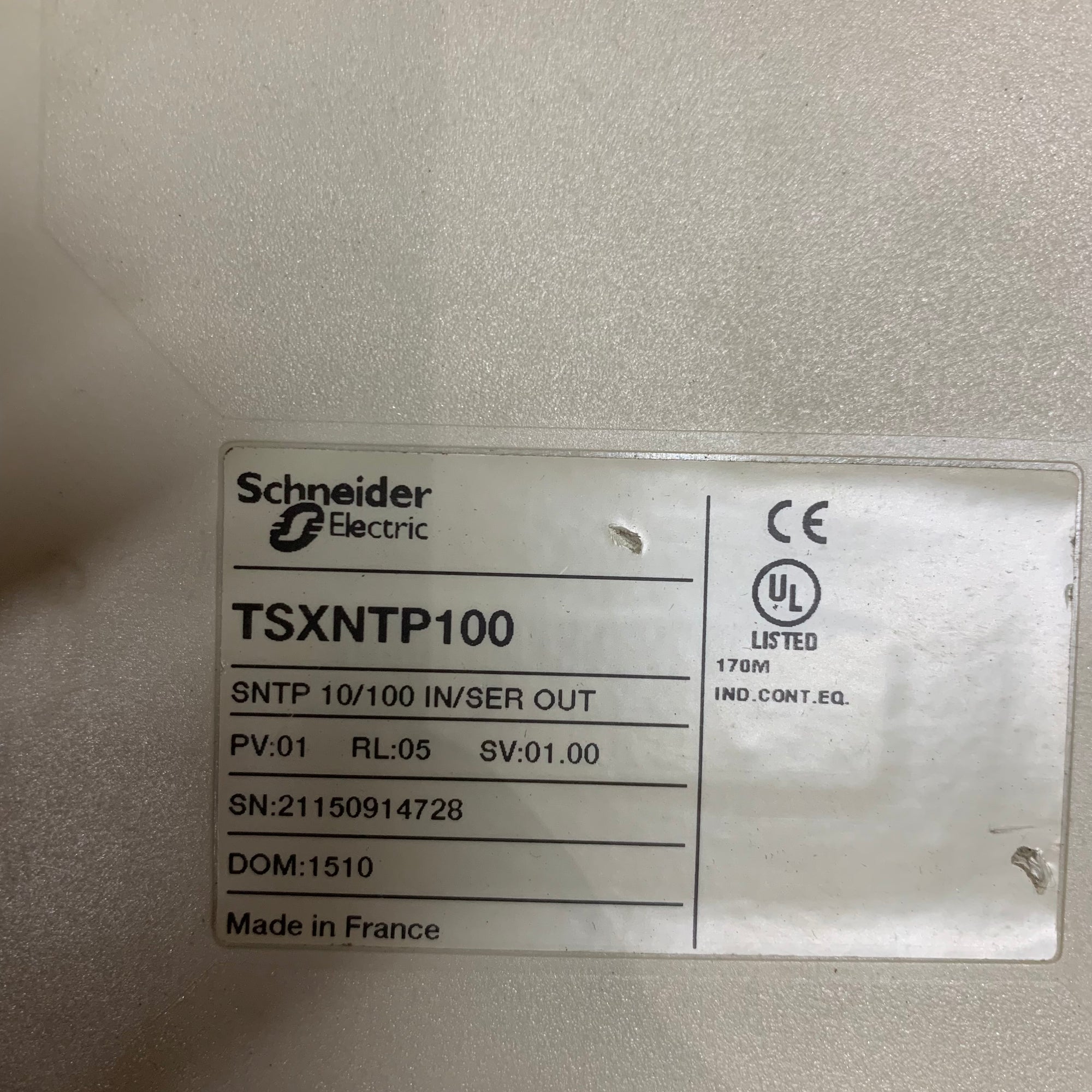 施耐德TSXNTP100模組