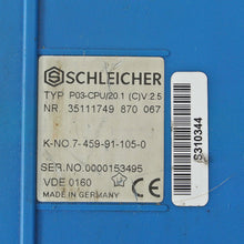 Load image into Gallery viewer, schleicher P03-CPU/20.1 Servo Driver