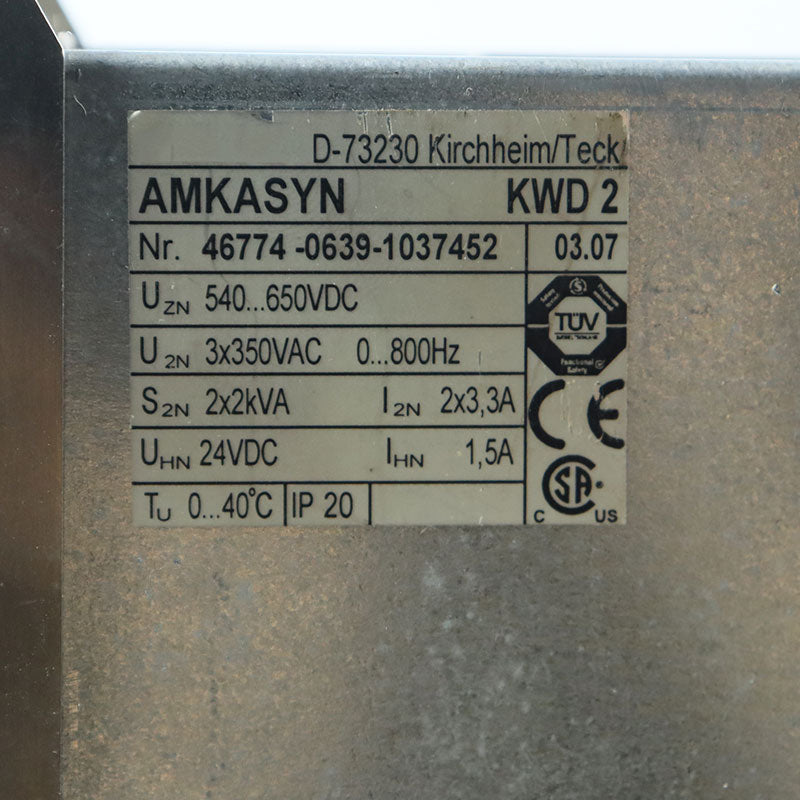 AMK ASYN-KWD2 AMK Drive