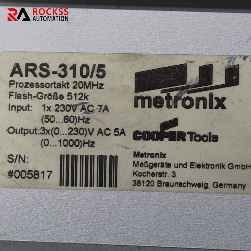 METRONIX ARS-310/5伺服驅動器