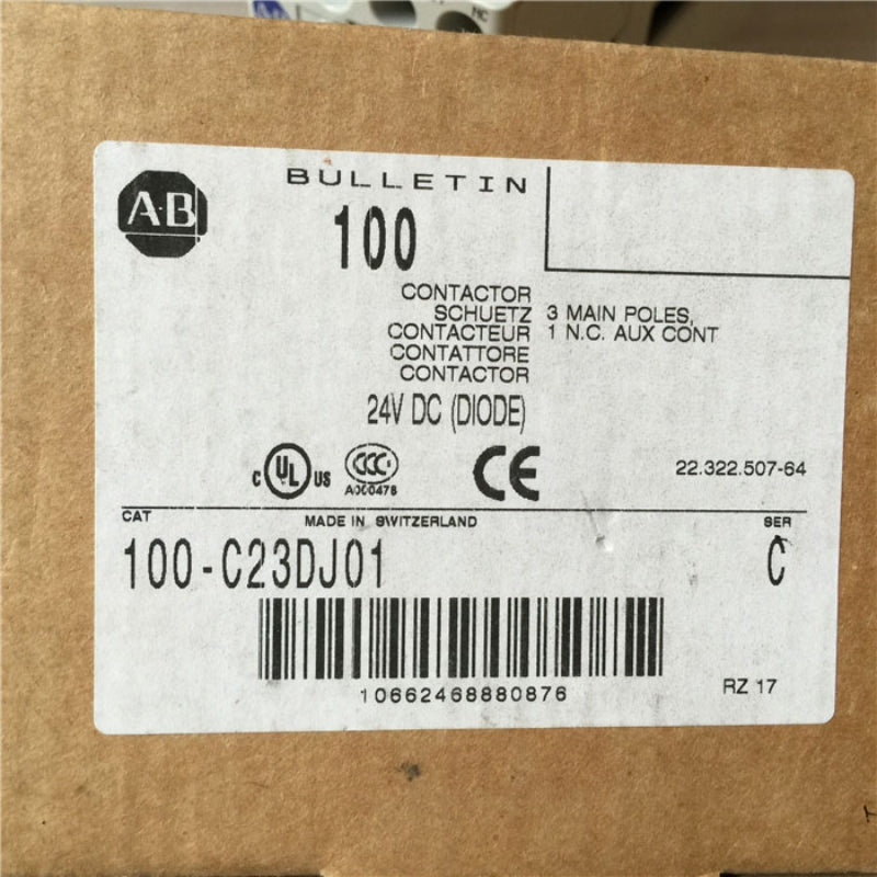 Allen Bradley 100-C23DJ01 100-C23D*01 C版接觸器