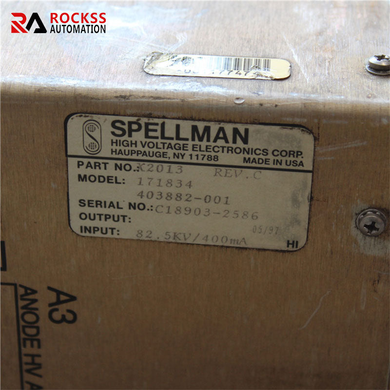 Spellman 171834 403882-001 X射線電源X2013