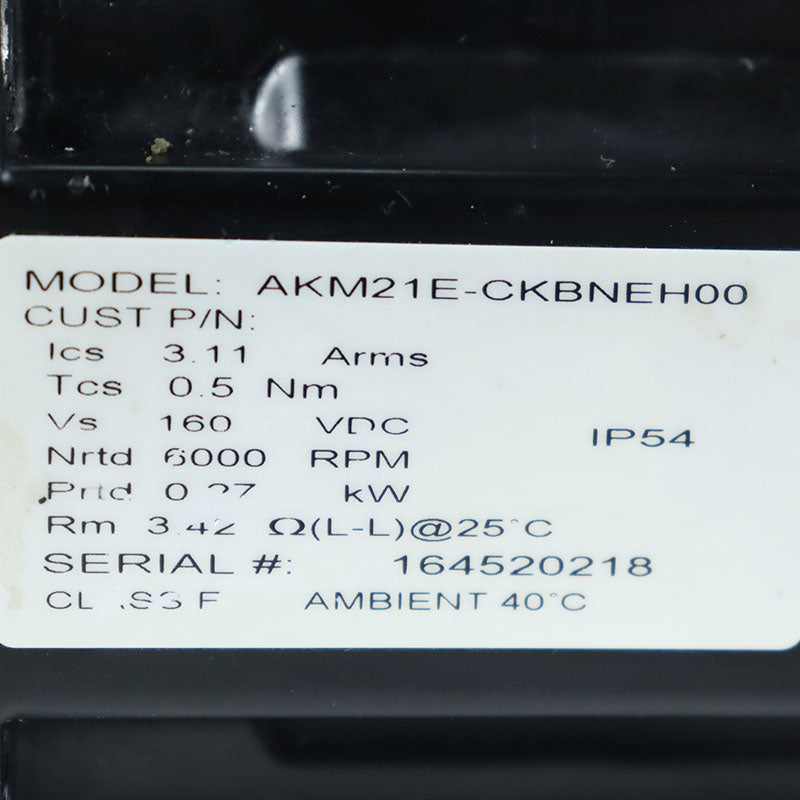 科爾摩根 AKM21E CKBNEH00 電機