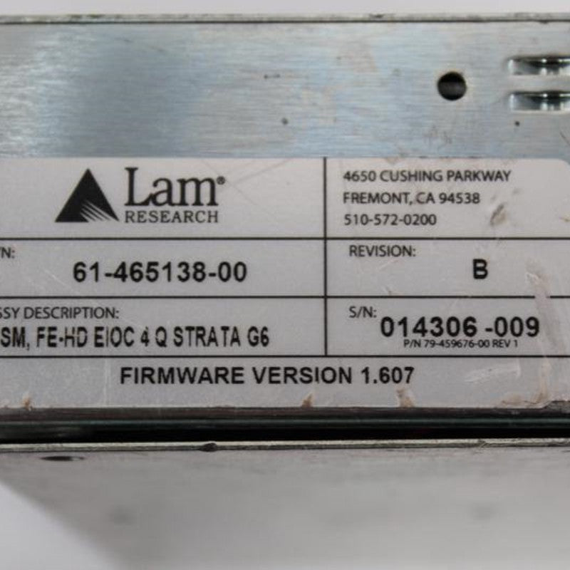 Lam Research 61-465138-00 REV.B 控制器