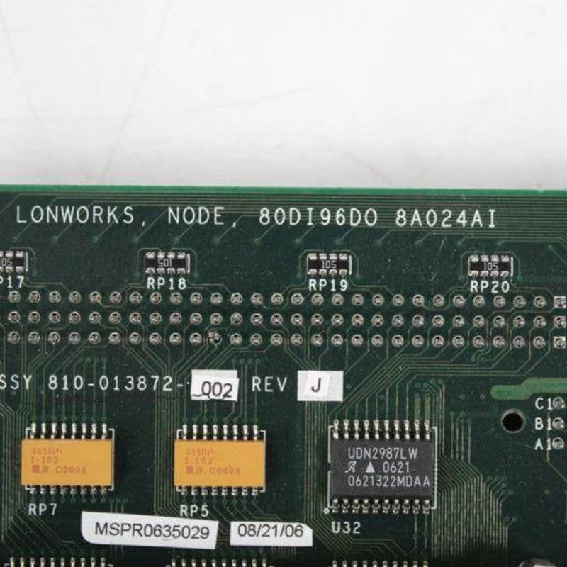 Lam Research 810-013872-002 Board Card
