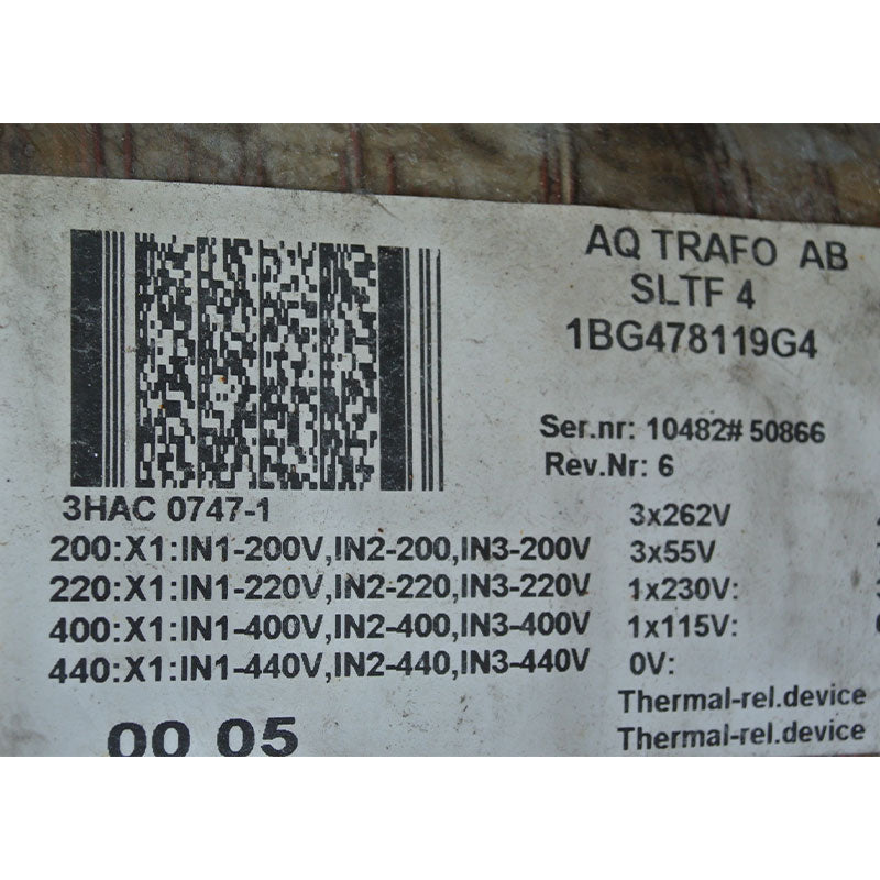 ABB 3HAC0747-1 機器人配件