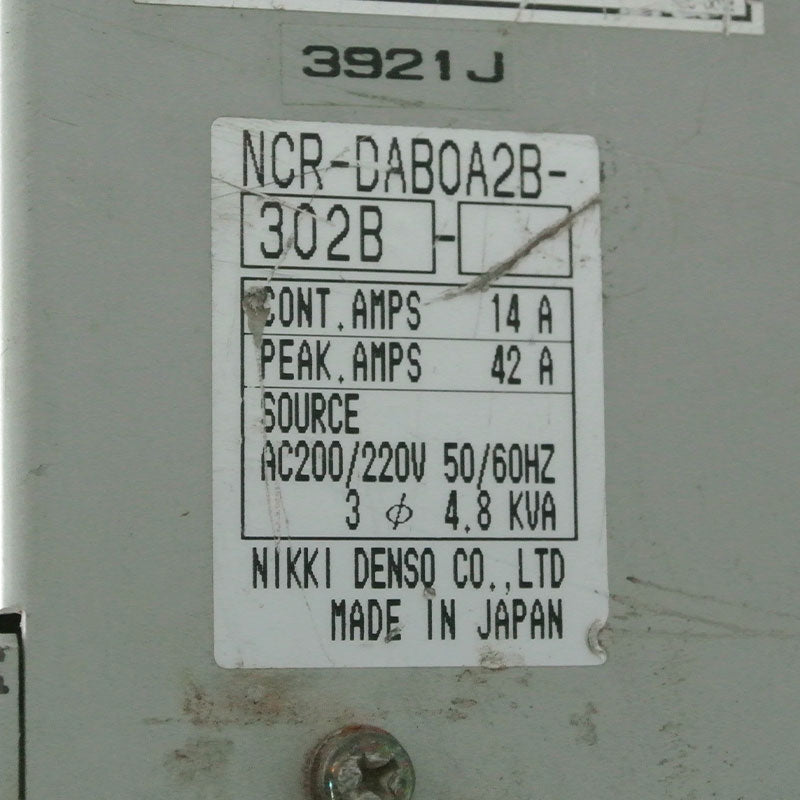 日機電裝 NCR-DAB0A2B-302B 伺服控制器