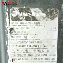 Load image into Gallery viewer, Allen Bradley MPL-B430P-SJ22AA motor