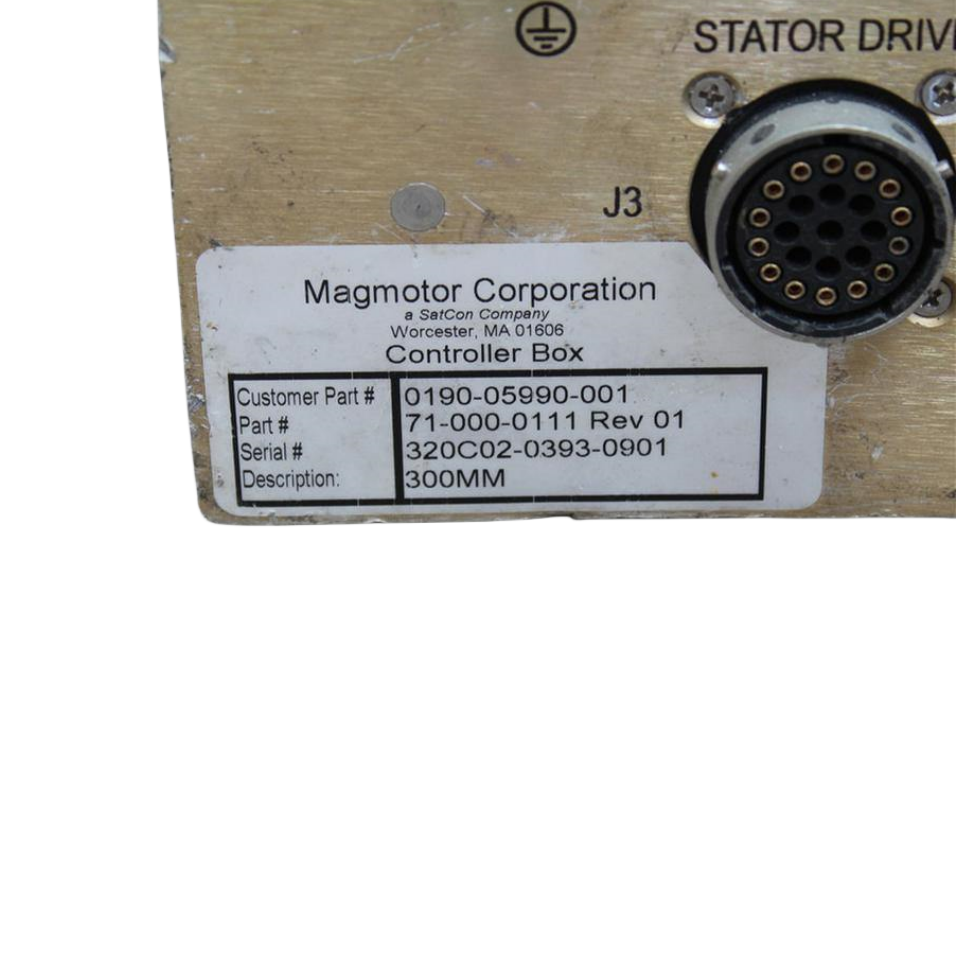 應用材料 0190-05990-001 71-000-0111 採用材料控制器的磁浮旋轉系統