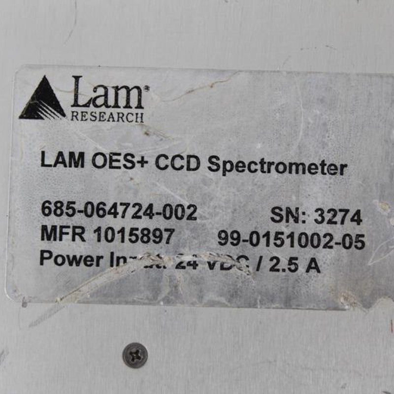 Lam Research 685-064724-002 99-0151002-05 光譜儀