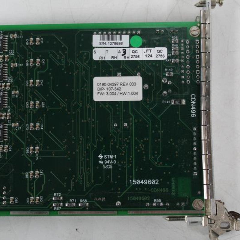 Applied Materials 0190-04397 CDN496 DIP-107-342 Board Card