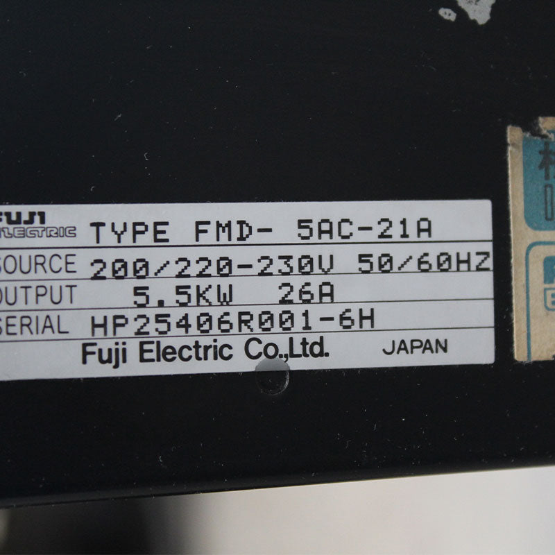 FUJI FMD-5AC-21A  Servo Driver