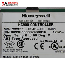 將圖片載入圖庫檢視器 Honeywell 900C52-0243-00 CPU Module