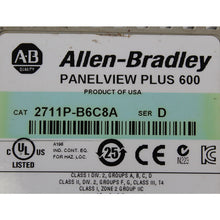 將圖片載入圖庫檢視器 Allen Bradley 2711P-B6C8A  touch screen