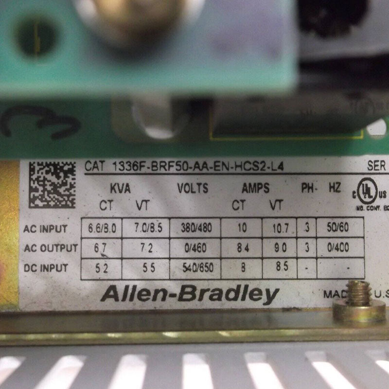 艾倫布拉德利 1336F-BRF50-AA-EN 逆變器