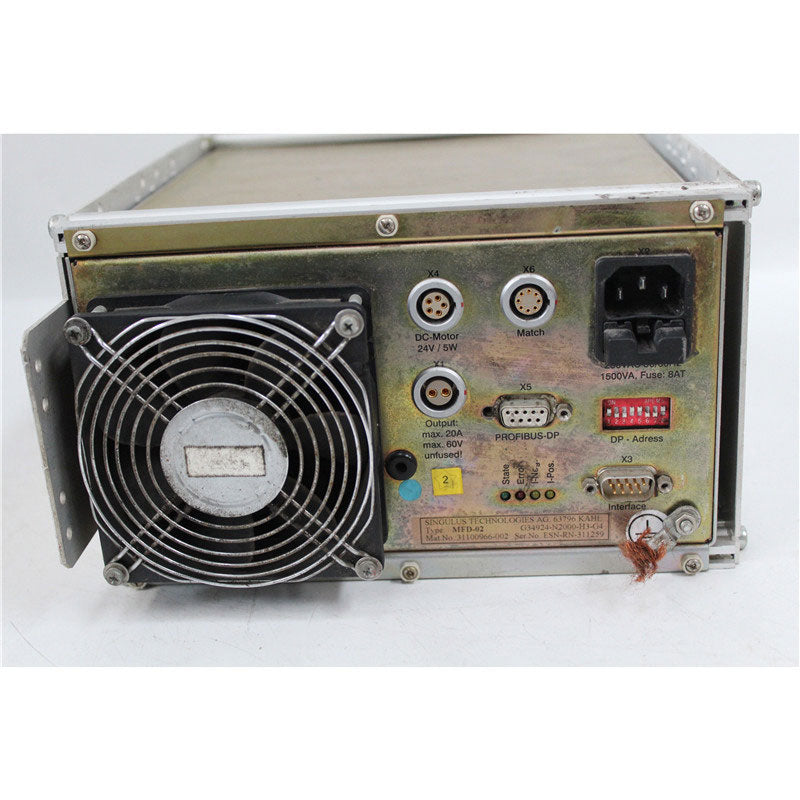 SINGULUS TECHNOLOGIES MFD-02 G34924-N2000-H3-G4控制器