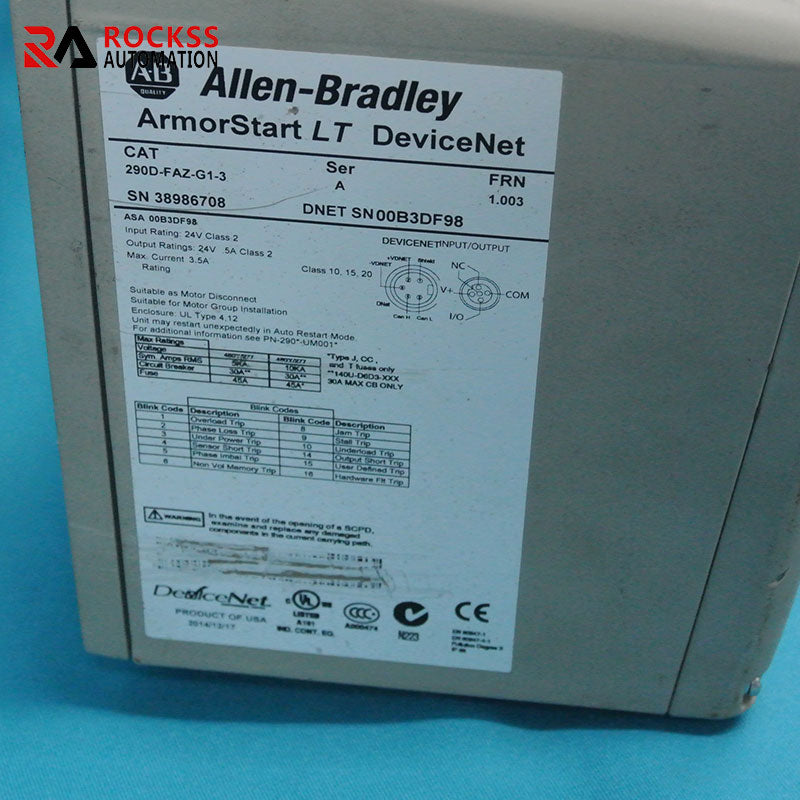 Allen-Bradley 290D-FAZ-G1-3防爆逆變器