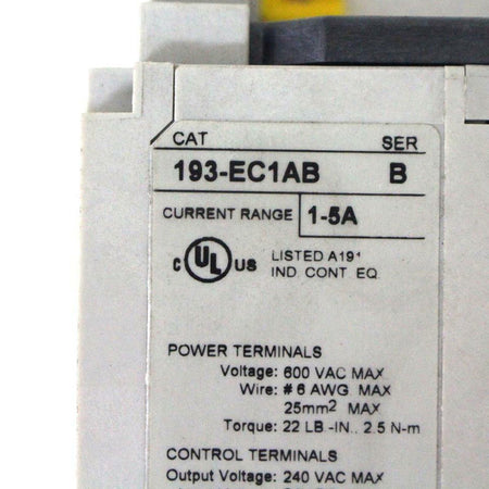 Allen Bradley  193EC1AB  relay - Rockss Automation