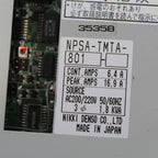 NIKKI DENSO NPSA-TMTA-801 伺服驅動器 200-220VAC 1.8KVA