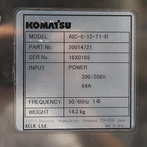 KOMATSU AIC-8-12-T1-R controller