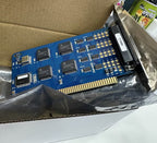 MOXA C104H PCBC104 4-Port RS-232 ISA Serial Interface Board Card
