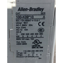 將圖片載入圖庫檢視器 Allen Bradley 100-K09*10 contactor