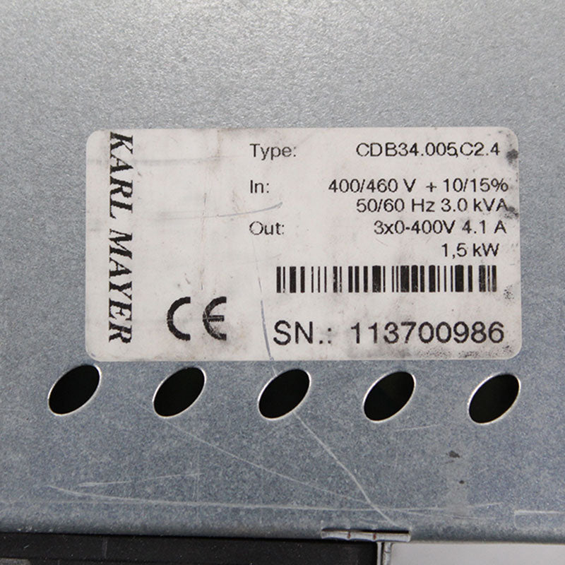 Karl Mayer CDB34.005.C2.4伺服驅動器