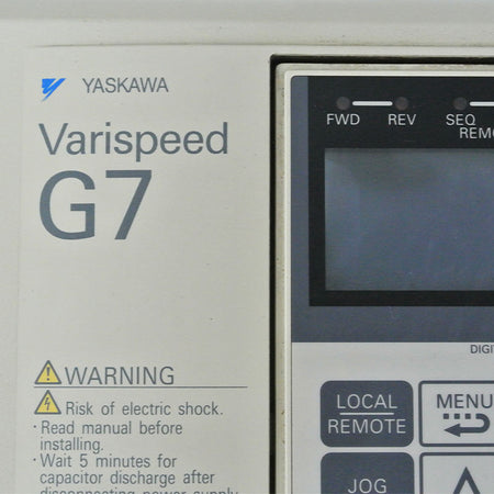 YASKAWA CIMR-G7A47P5 Inverter - Rockss Automation
