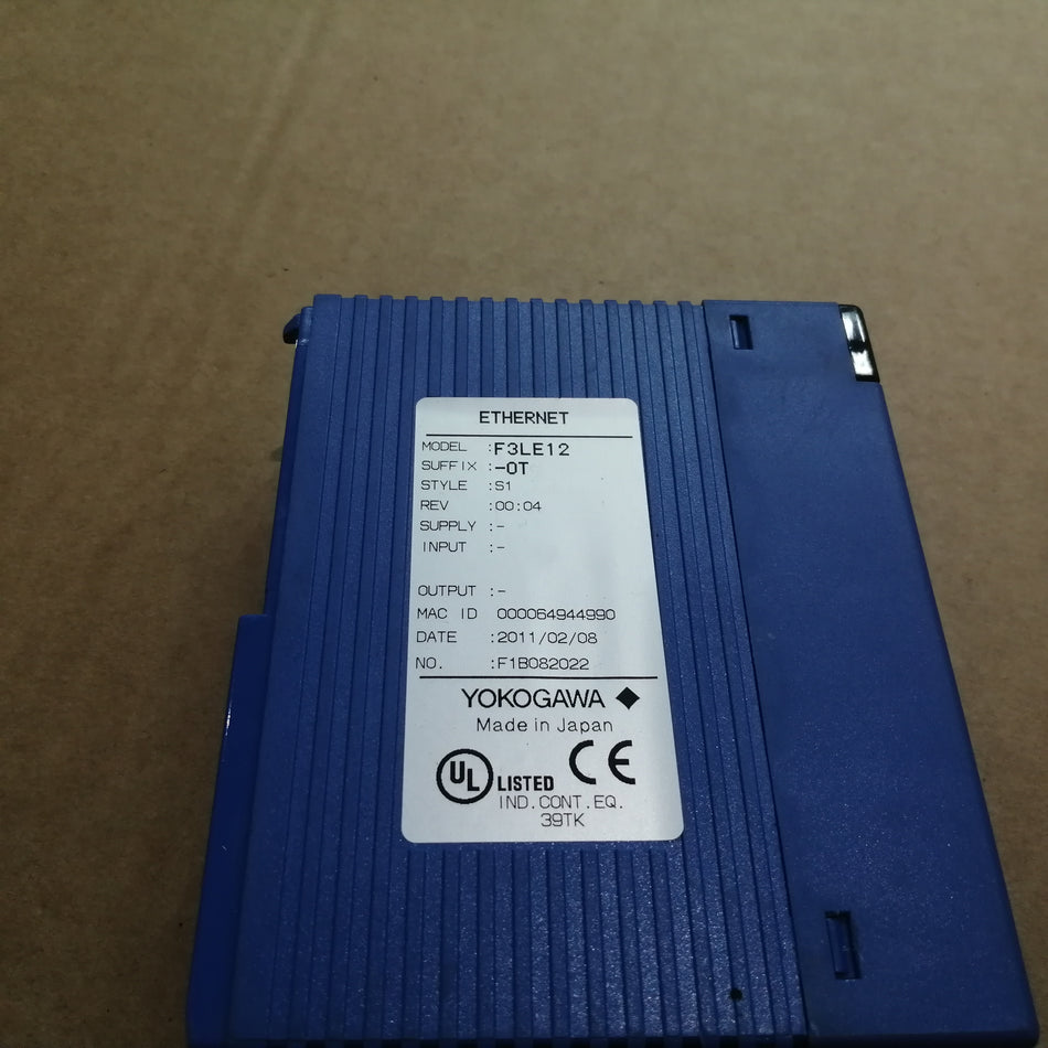 橫河F3LE12-0T PLC模組