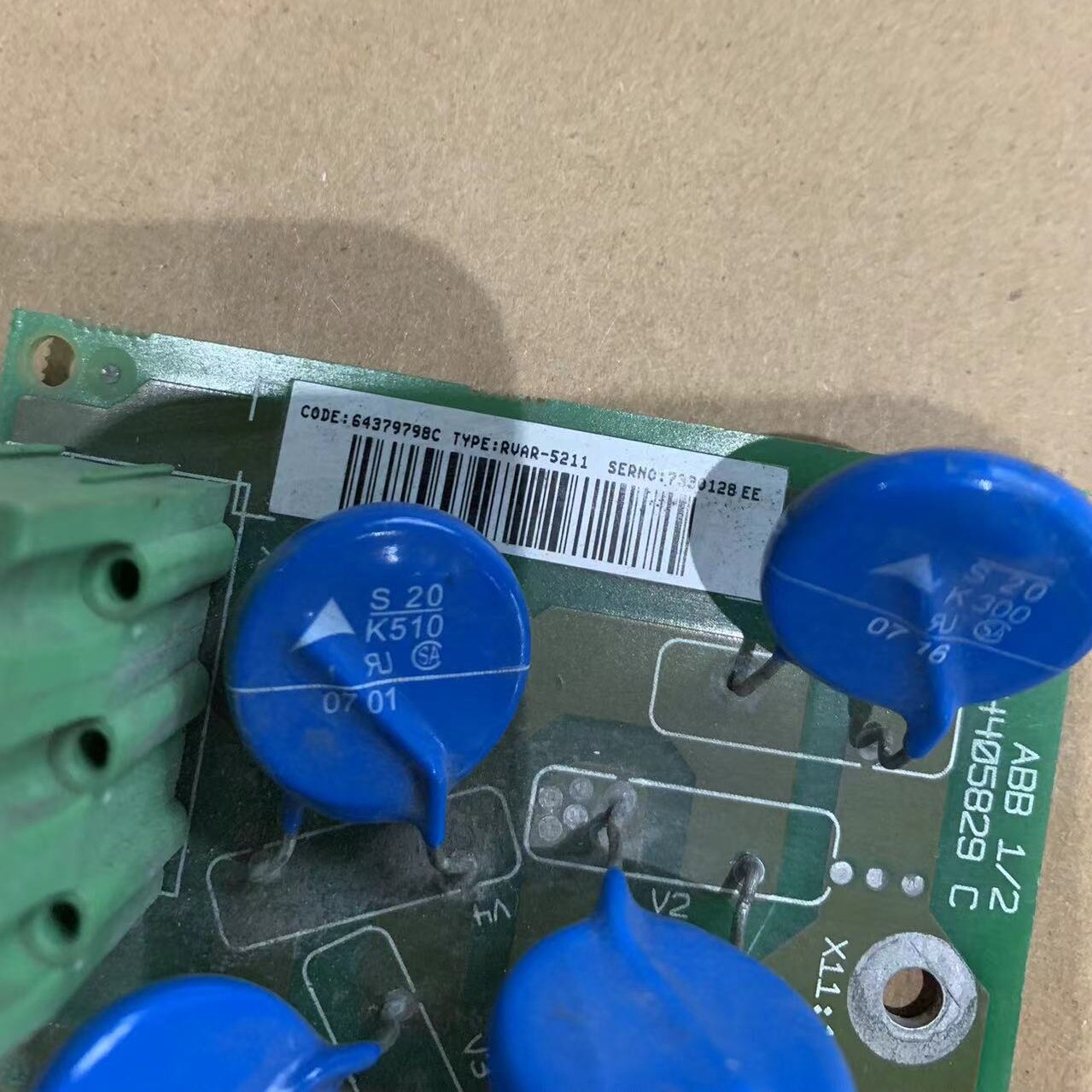 ABB ACS800變頻器RVAR-5211濾波器板