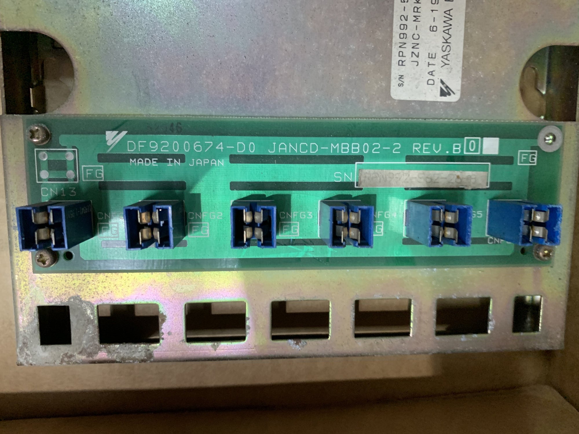 安川 JANCD-MBB02-2 替換電路板