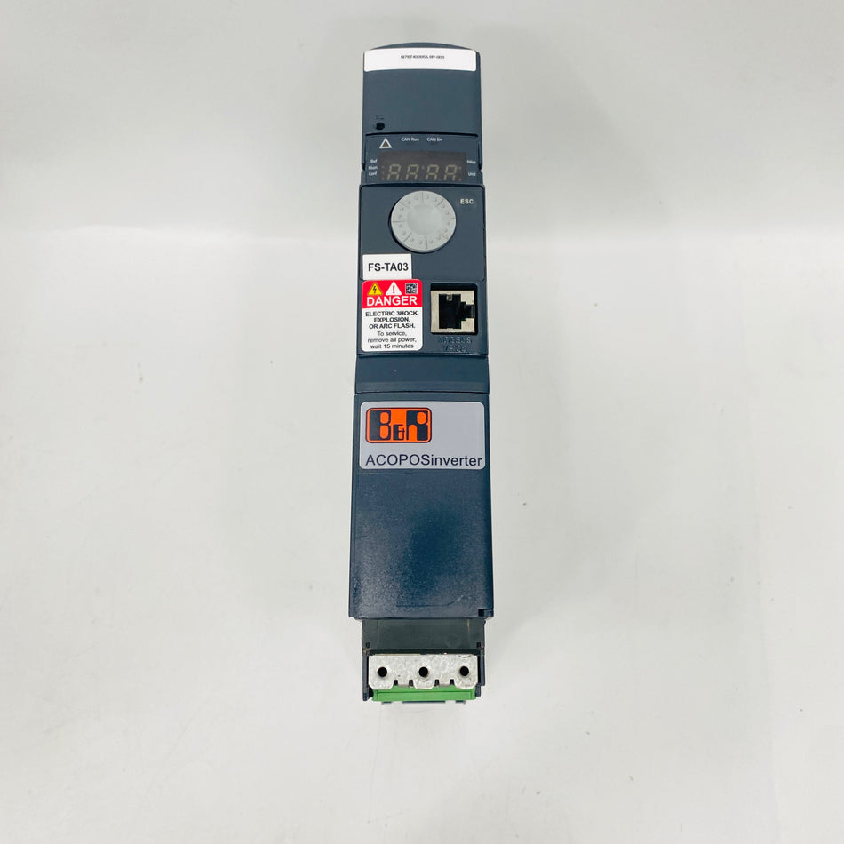 B&R Frequency Converter 8I76T400055.0P-000 - Rockss Automation