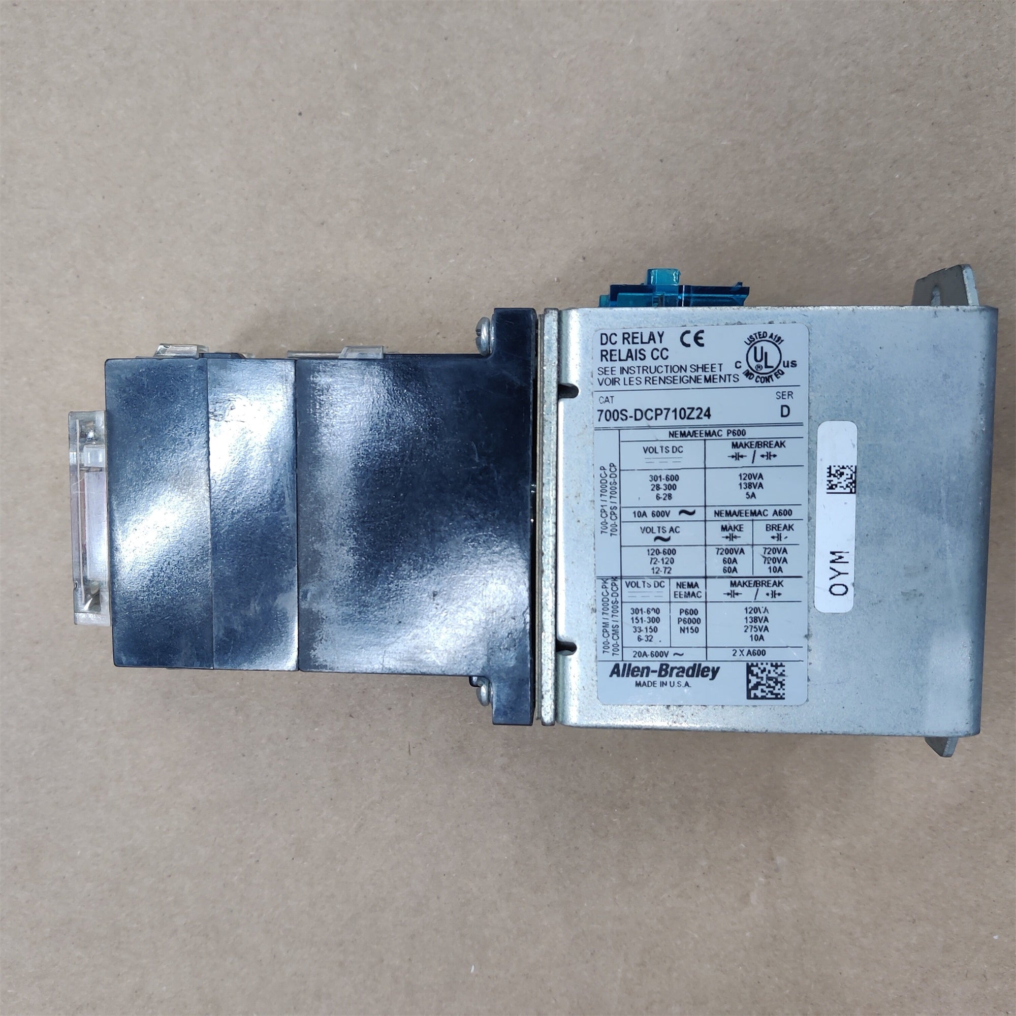 ALLEN BRADLEY 700S-DCP710DZ24接觸器