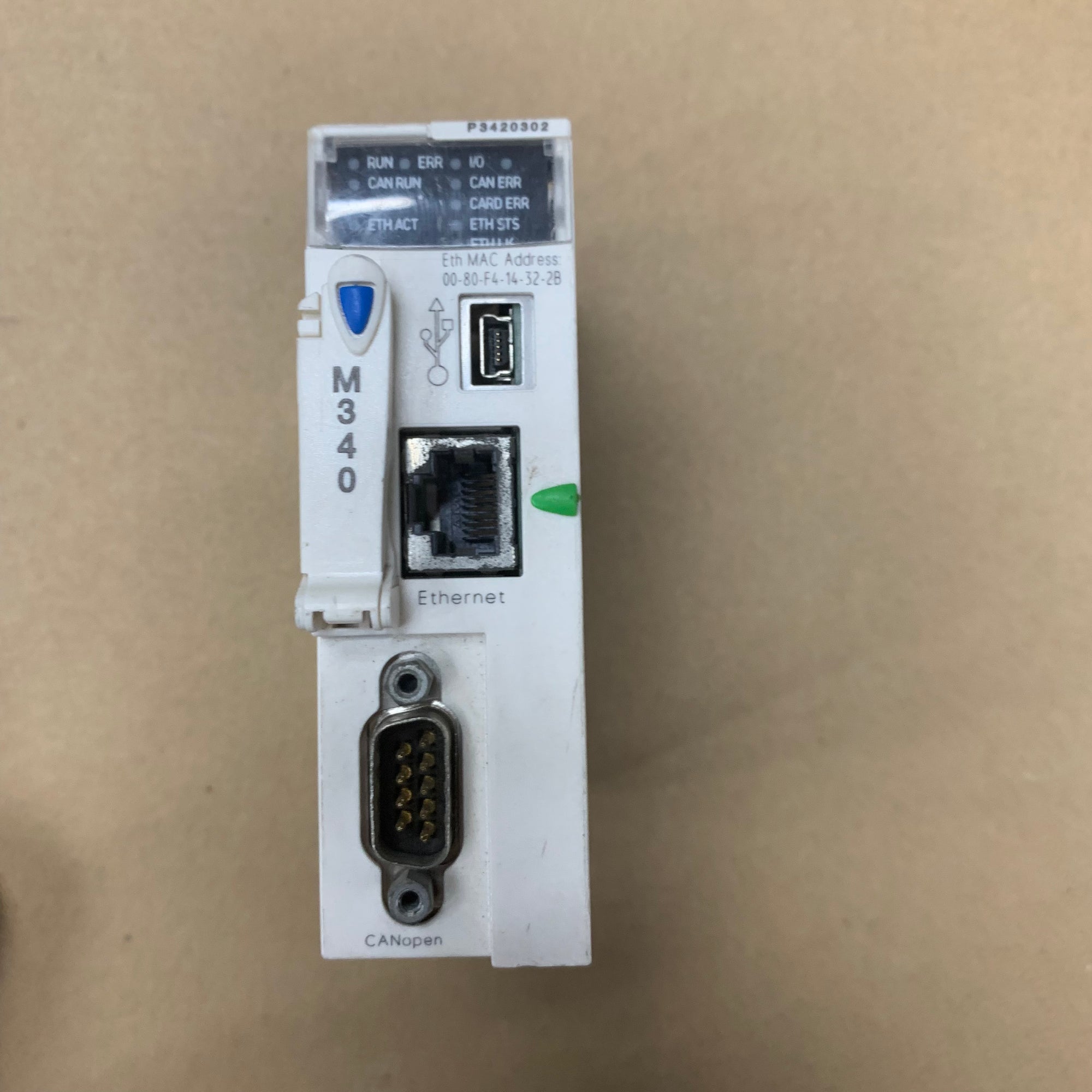 施耐德電機 BMXP3420302 CPU 340-20 處理器模組