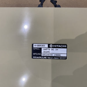 HITACHI XDC24D3H 19AAA PLC module