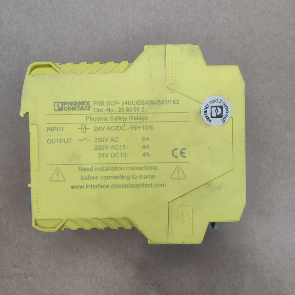 菲尼克斯電氣 PSR-SCP-24UC/ESAM4/8X1/1X2 安全繼電器