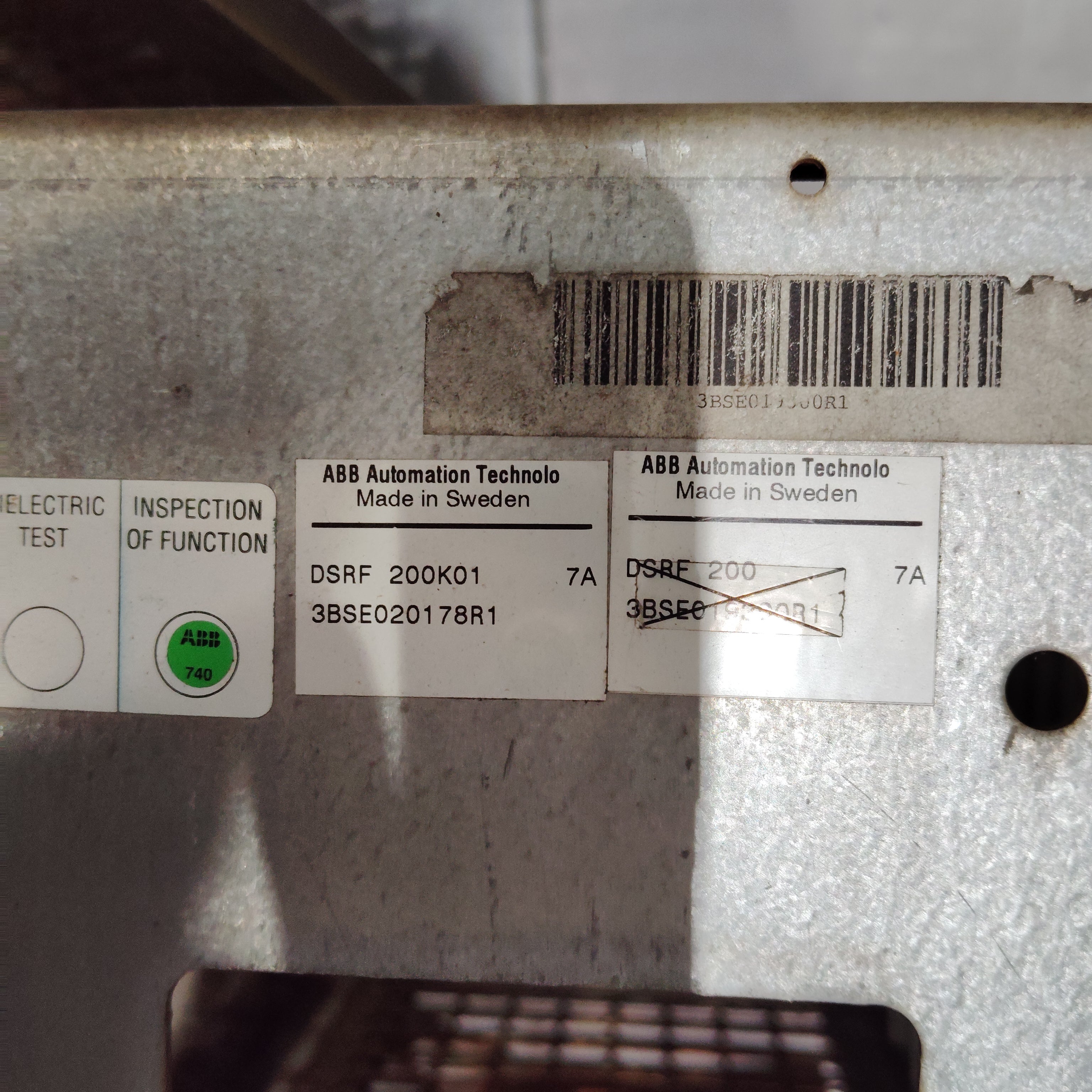 ABB DSRF200K01 frame