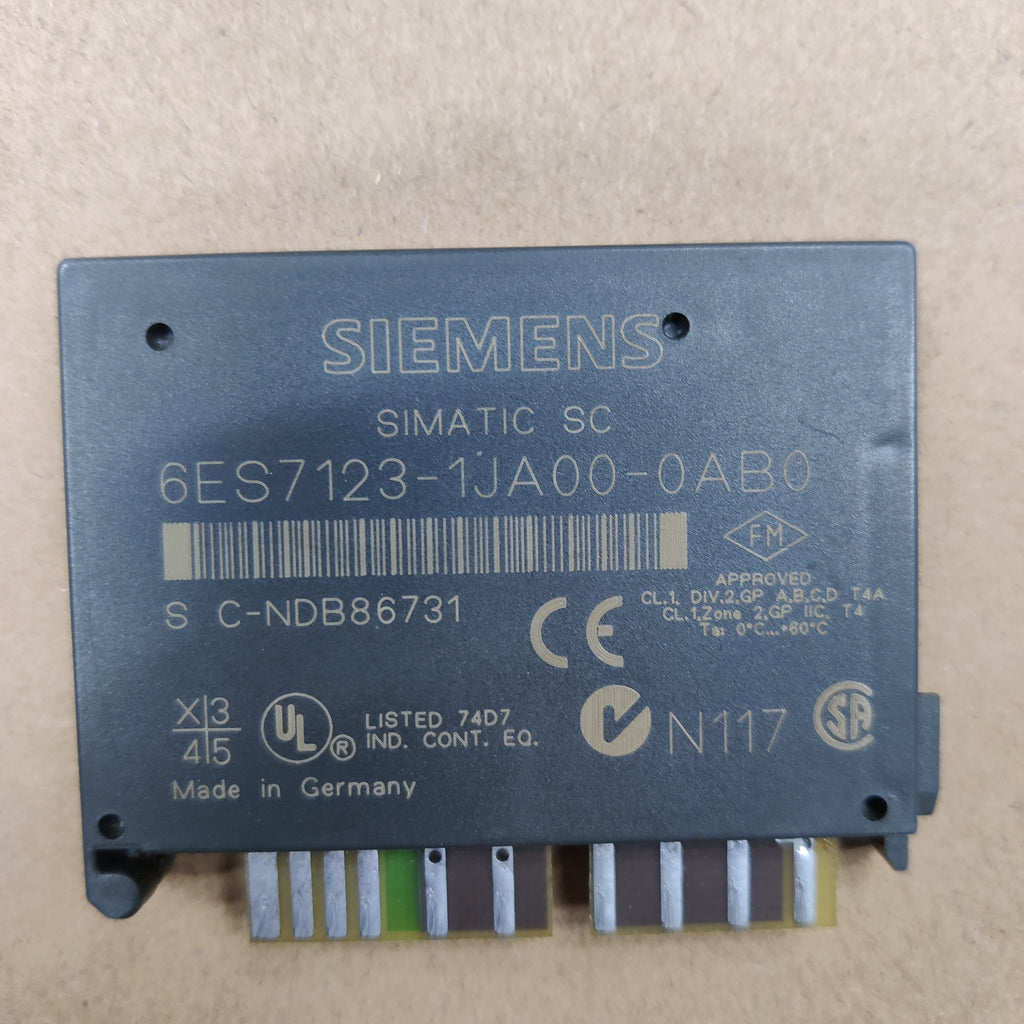 西門子 6ES7123-1JA00-0AB0 電子模組