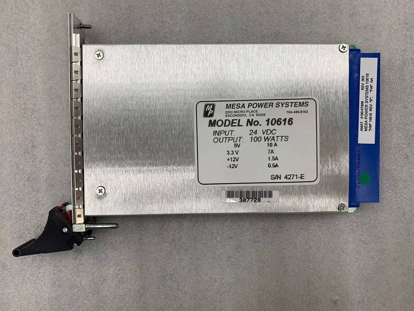 AMAT 0190-07906 Mesa Power Systems - Rockss Automation