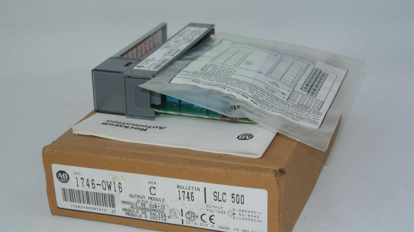 ALLEN BRADLEY 1746-0W16 輸出模組