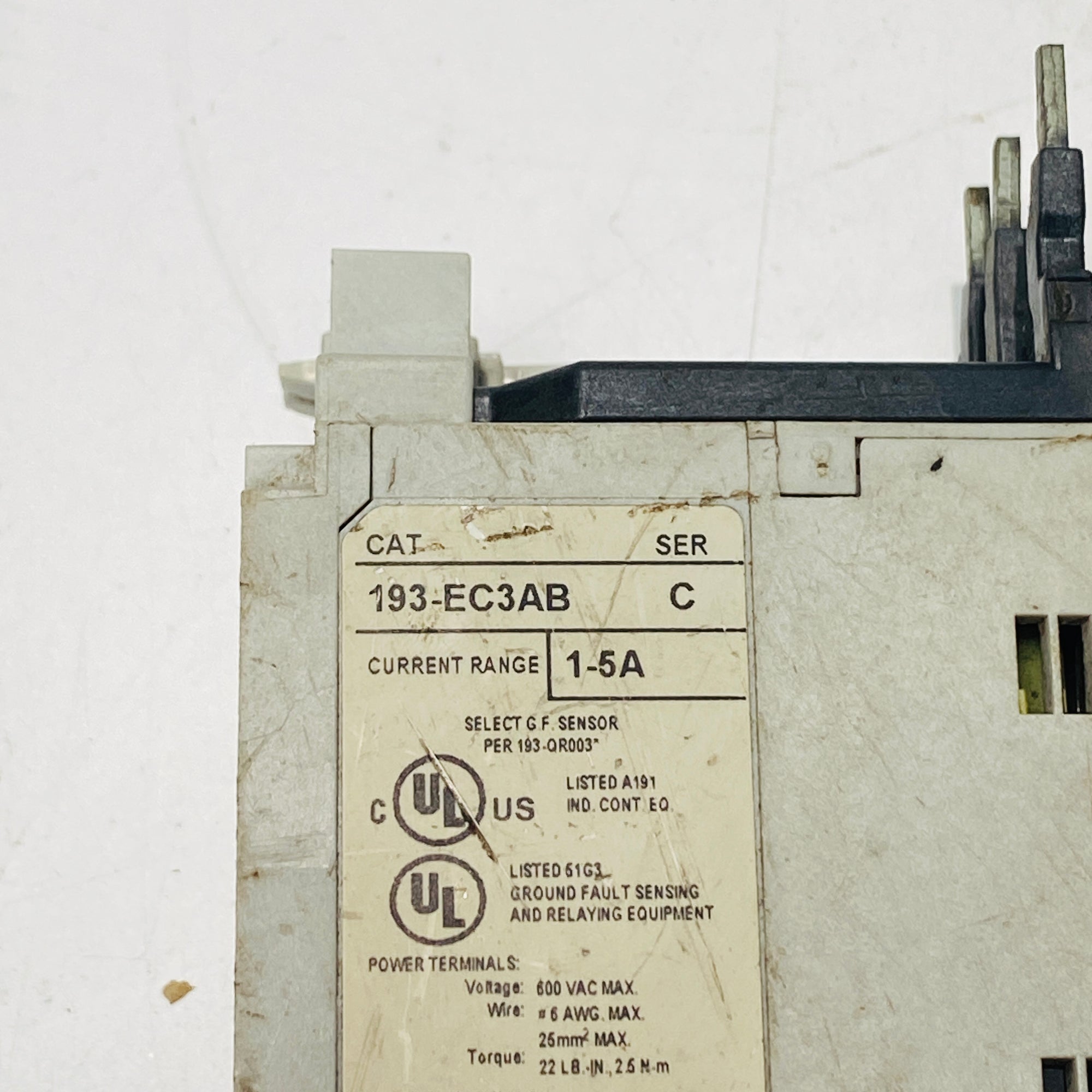Allen Bradley 193-EC3AB繼電器