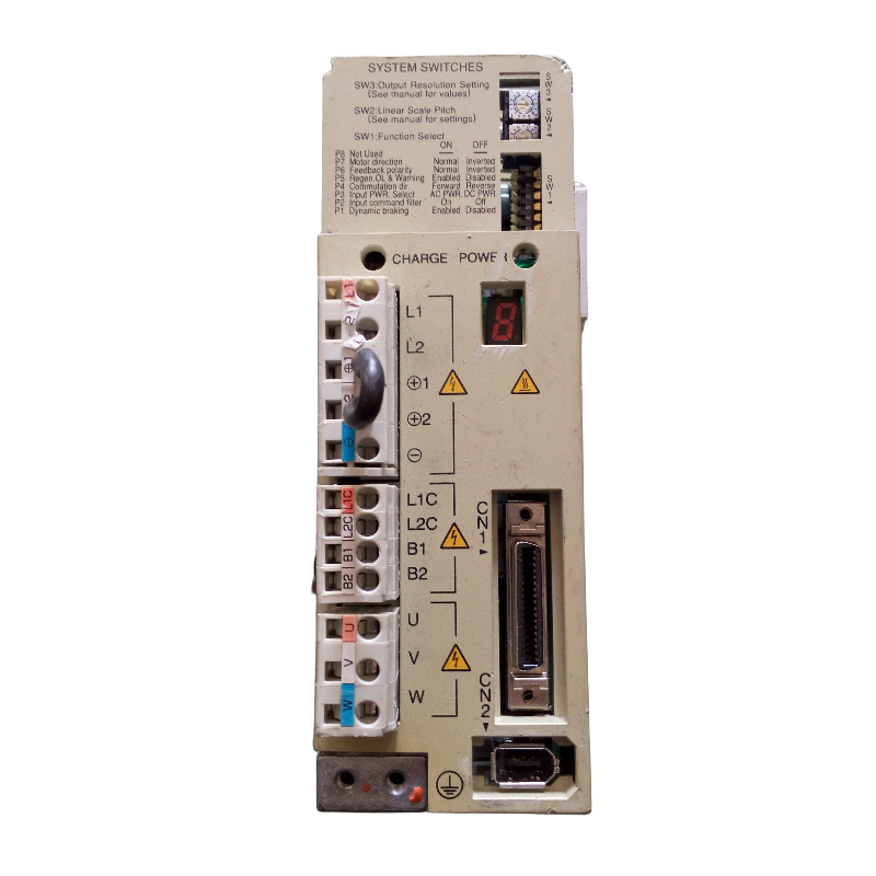 安川SGDG-01GTY21交流伺服驅動器輸入AC90-253V