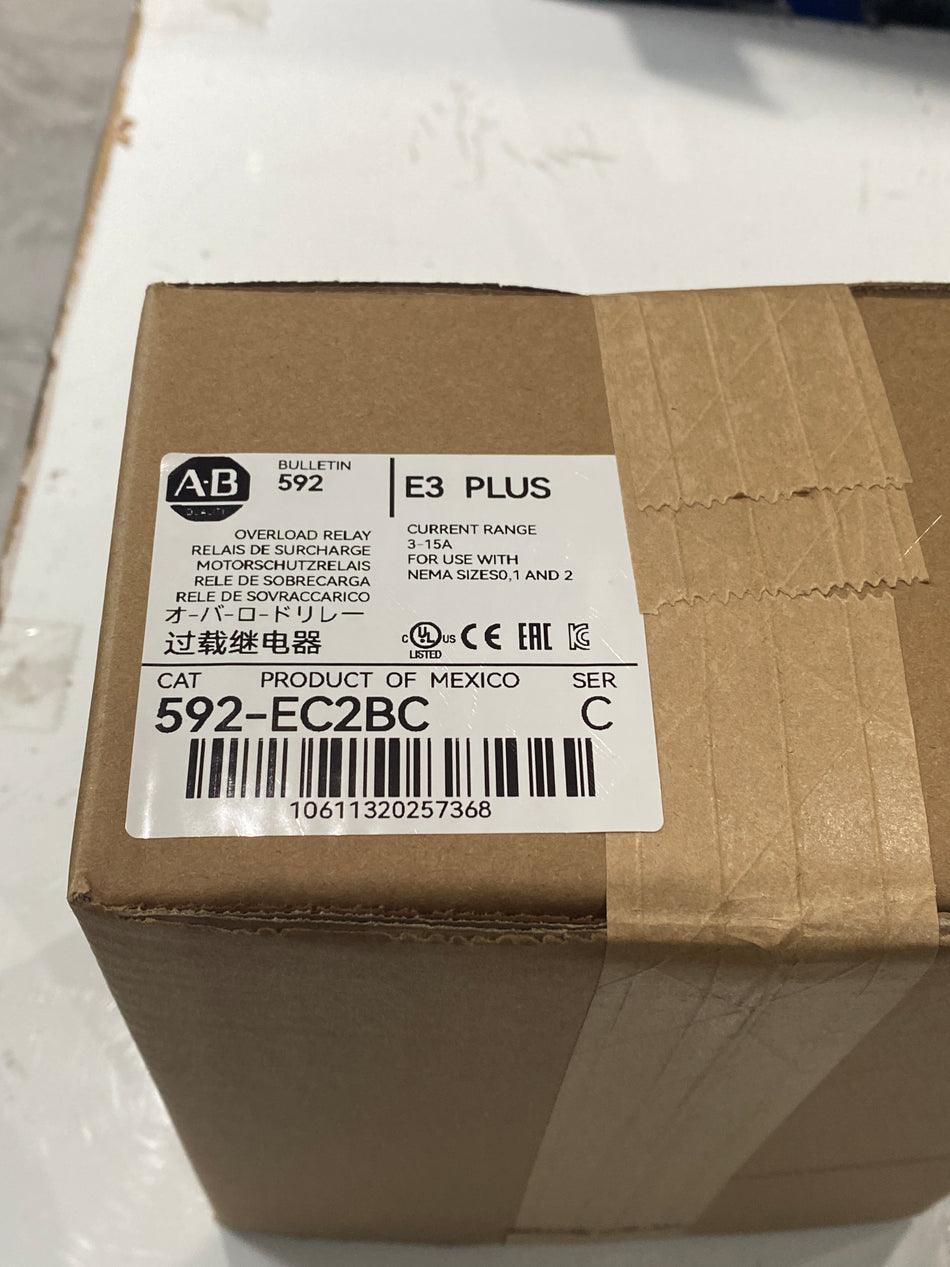 AB Overload Relay 592-EC2BC (C) - Rockss Automation
