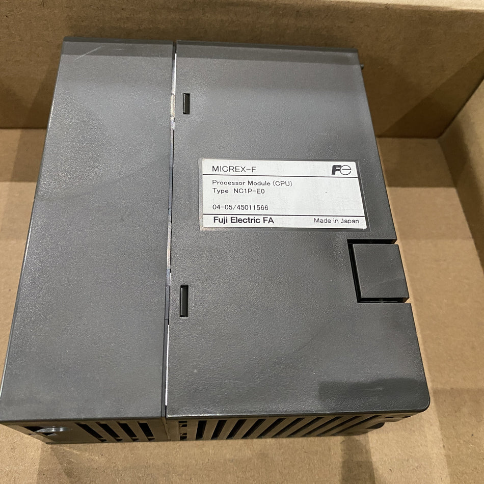 Fuji Electric Micrex-F NC1P-E0 Processor Module CPU