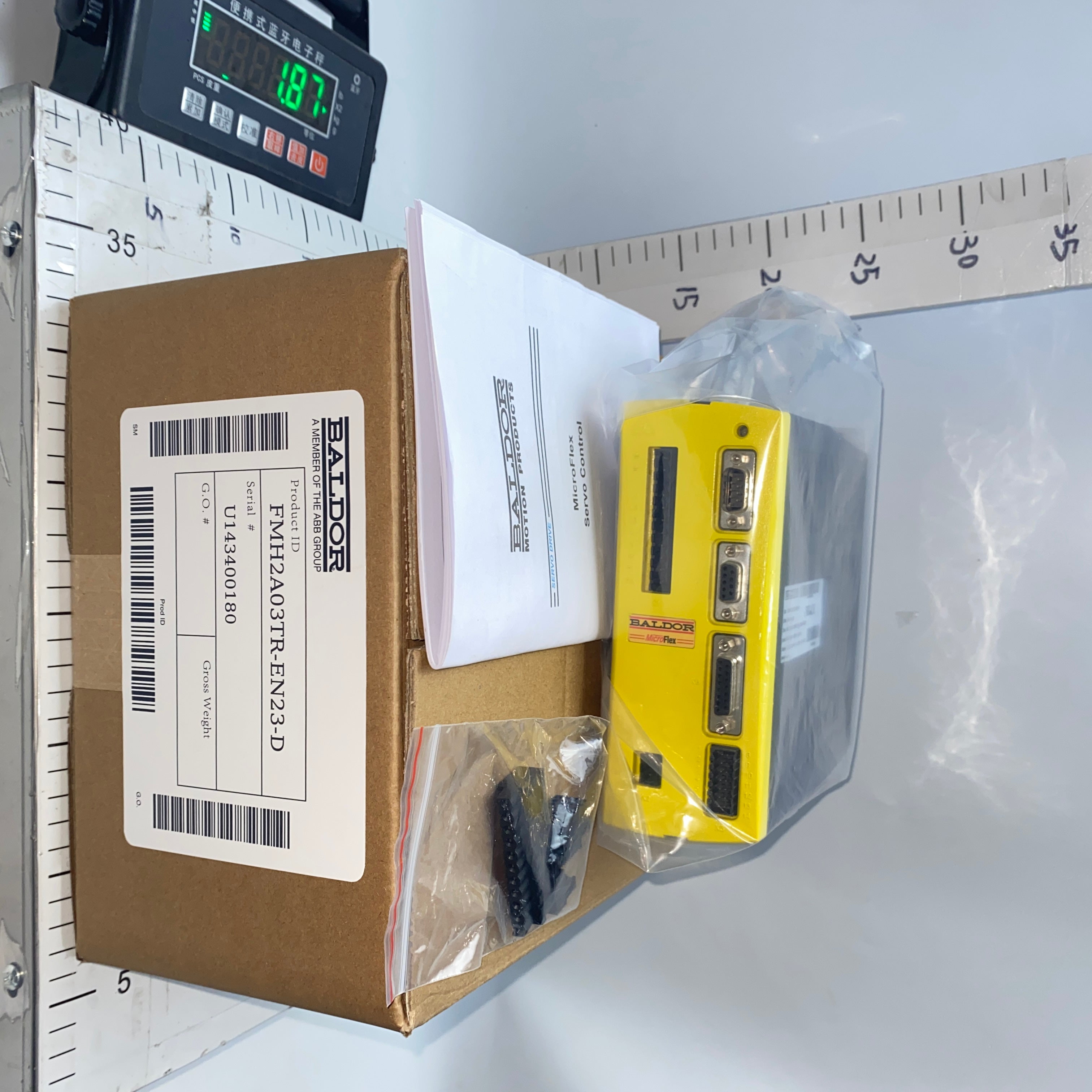 BALDOR FMH2A03TR23-EN-D MicroFlex驅動器