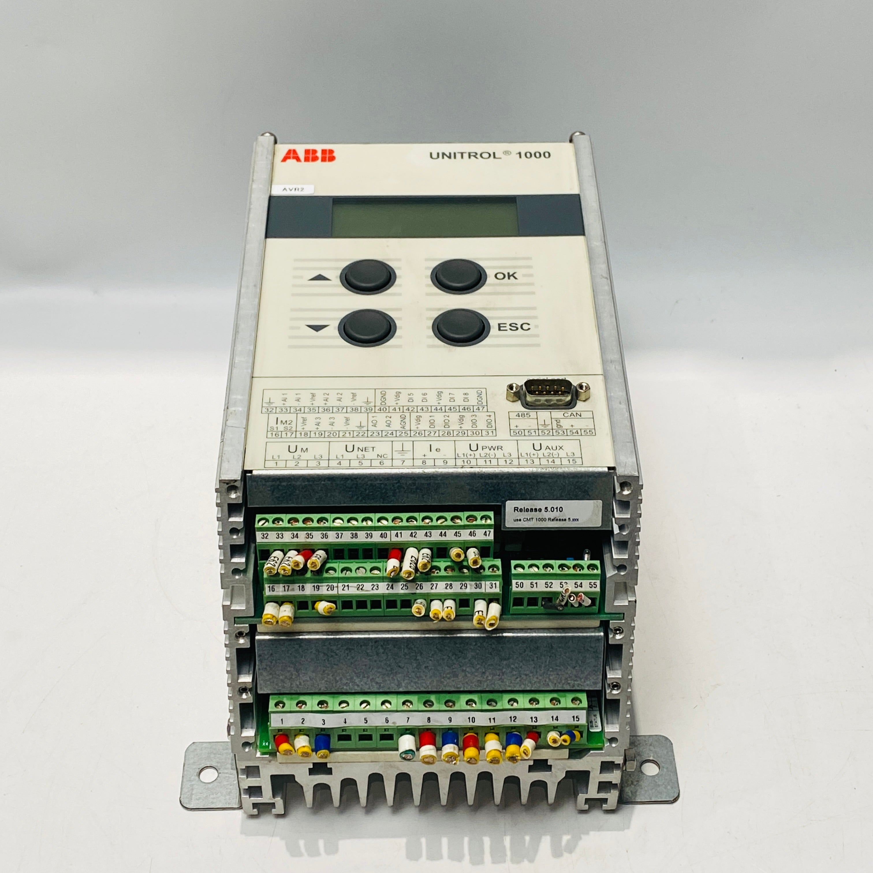 ABB 3BHE014557R0006 UNITROL 1000 VOLTAGE REGULATOR