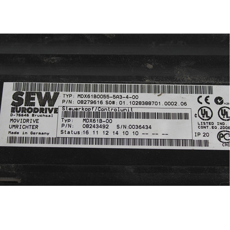 SEW MDX61B0055-5A3-4-00 MDX61B-00變頻器