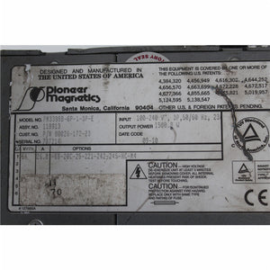 Pioneer Magnetics PM3398B-6P-1-3P-E High Voltage Power Supply