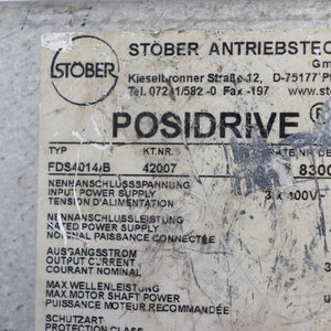 STOBER FDS4014/B Servo Driver