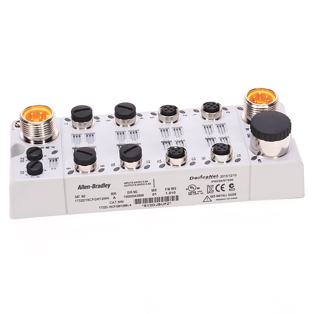 Allen Bradley 1732D-16CFGM12MN DeviceNet I/O區塊